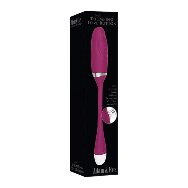 Adam & Eve - Eve's Thumping Love Button Silicone Bullet Egg Vibrator (Burgundy) -  Wireless Remote Control Egg (Vibration) Rechargeable  Durio.sg