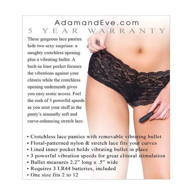 Eve's Rechargeable Vibrating Panty - Women's Lingerie