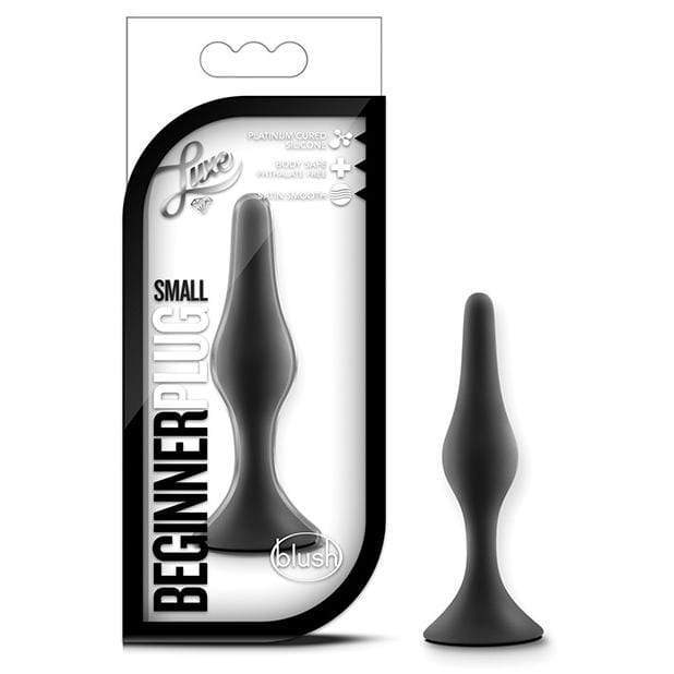 Blush Novelties - Luxe Beginner Anal Plug Small (Black) -  Anal Plug (Non Vibration)  Durio.sg