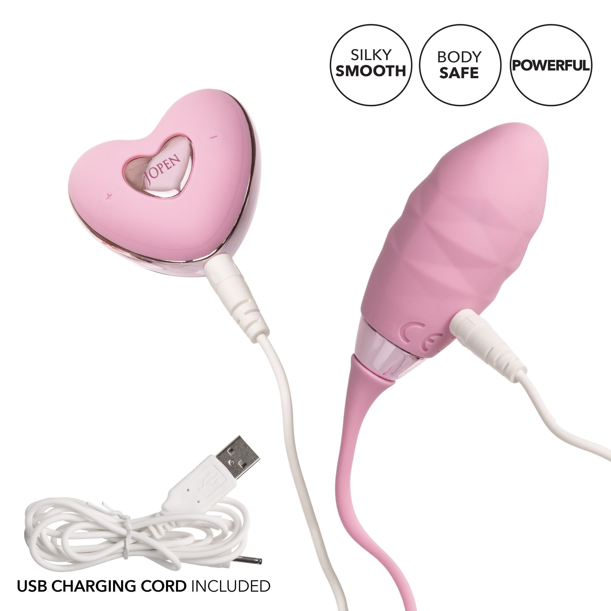 Calexotics - Amour Silicone Remote Egg Bullet Vibrator (Pink) -  Wireless Remote Control Egg (Vibration) Rechargeable  Durio.sg