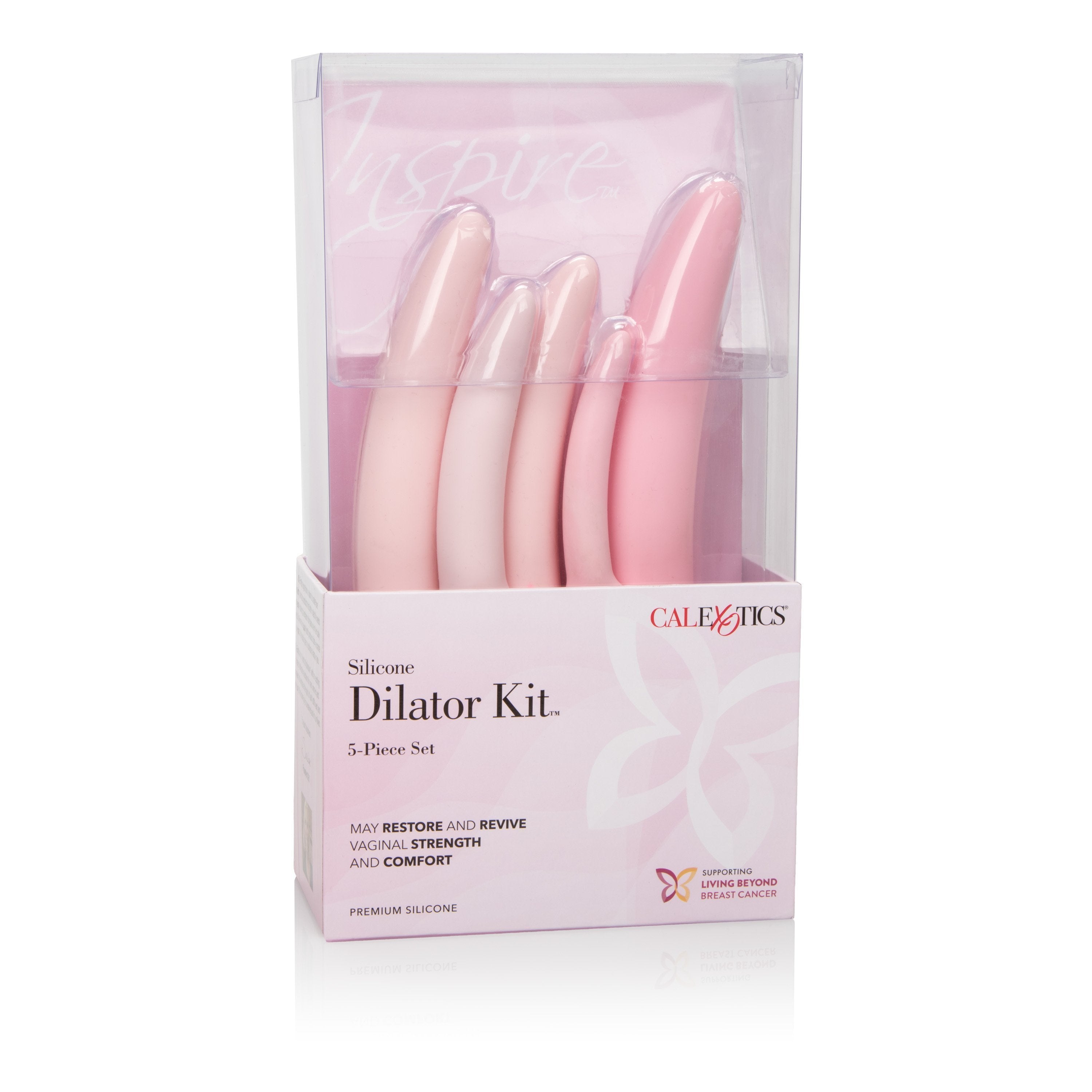 Durio.sg: California Exotics - Inspire Silicone Dilator 5 Piece Set (Pink)  Non Realistic Dildo w/o suction cup (Non Vibration)