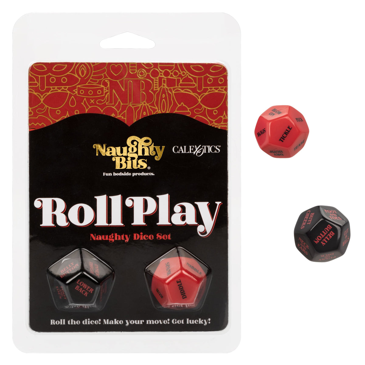 California Exotics - Naughty Bits Roll Play Naughty Dice Set -  Games  Durio.sg