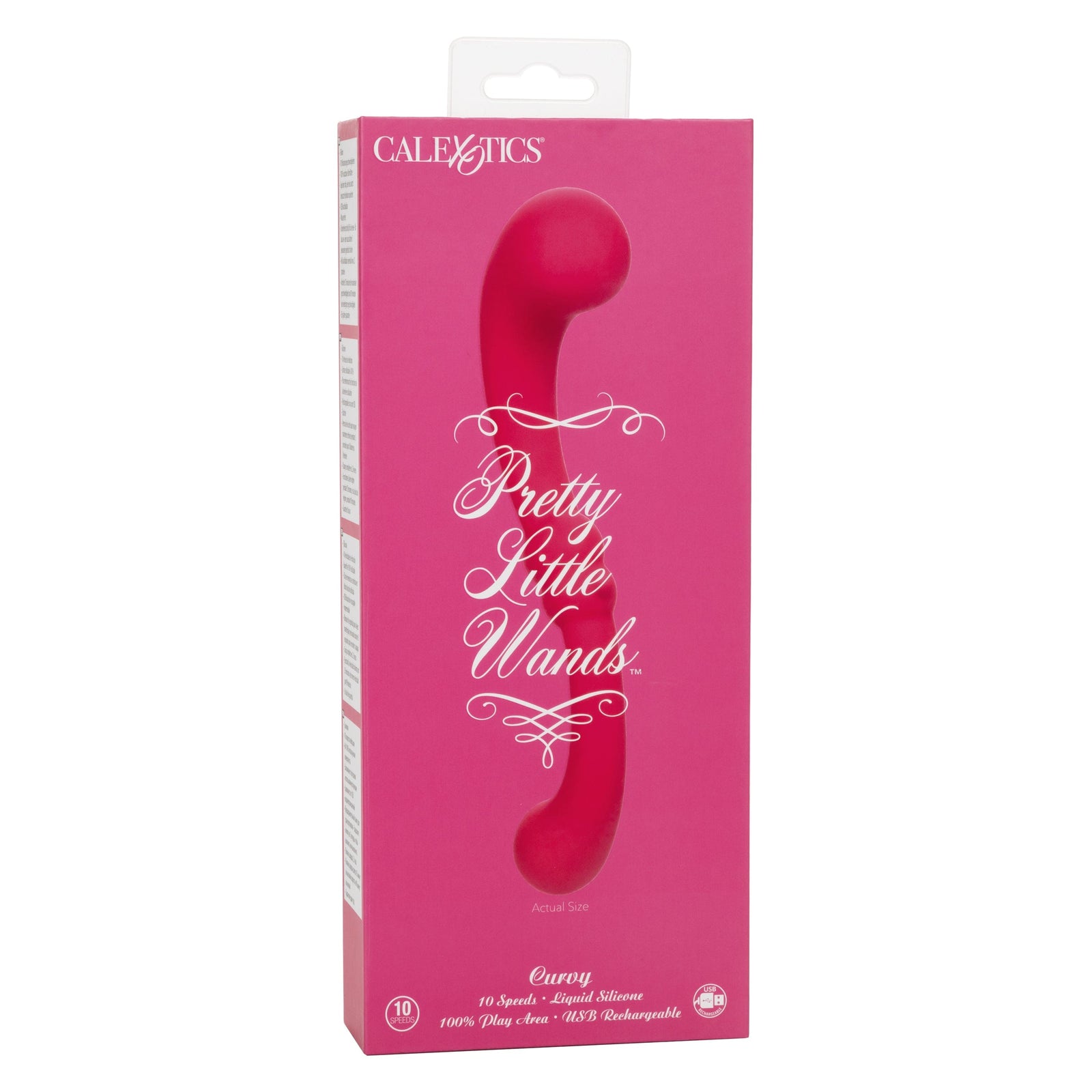 Durio.sg: California Exotics - Pretty Little Wands Curvy Flexible G Spot  Vibrator (Pink) G Spot Dildo (Vibration) Rechargeable