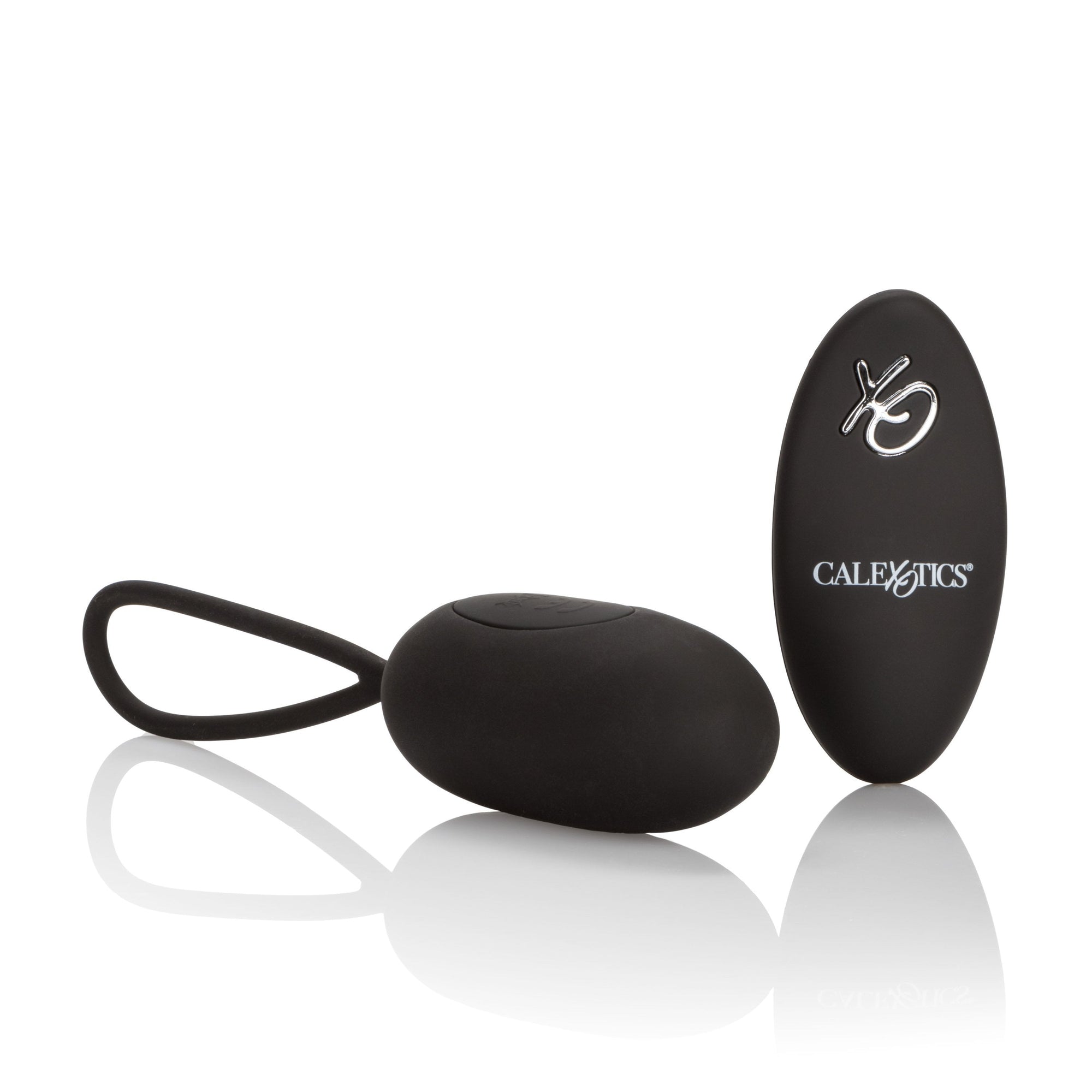 California Exotics - Silicone Remote Rechargeable Egg Vibrator (Black) -  Wireless Remote Control Egg (Vibration) Rechargeable  Durio.sg