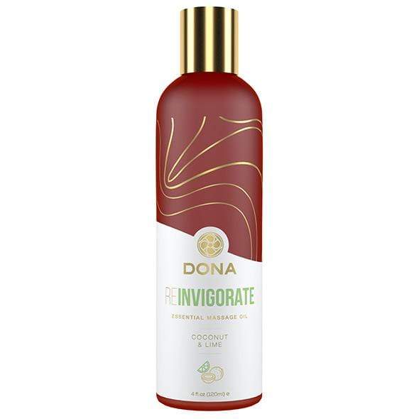 Dona -  Reinvigorate Coconut Lime Essential Massage Oil 120ml -  Massage Oil  Durio.sg