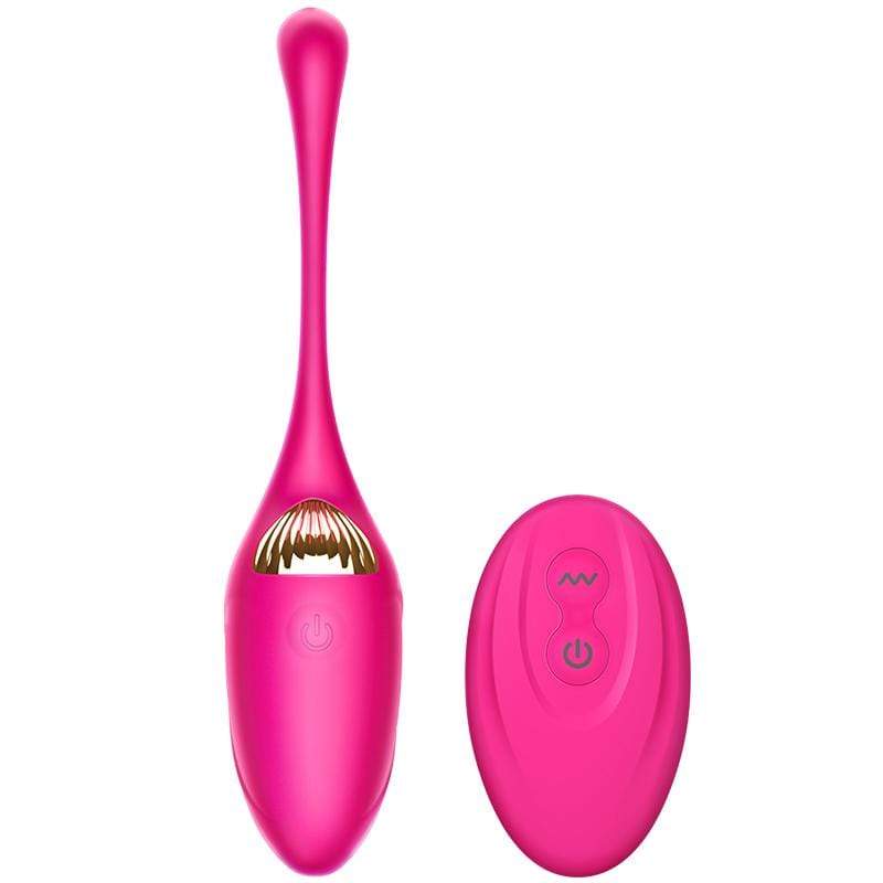 Erocome - Grus Remote Control Egg Vibrator (Deep Rose) -  Wireless Remote Control Egg (Vibration) Rechargeable  Durio.sg