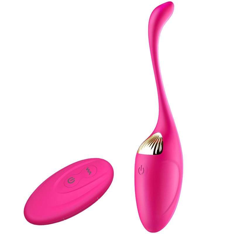 Erocome - Grus Remote Control Egg Vibrator (Deep Rose) -  Wireless Remote Control Egg (Vibration) Rechargeable  Durio.sg