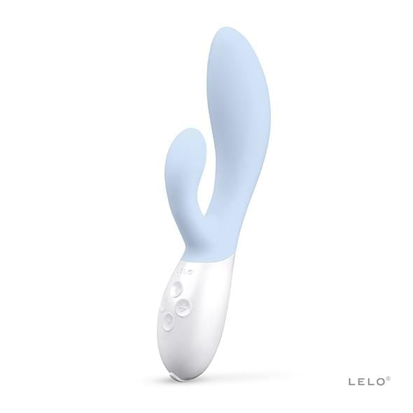 LELO - Ina 3 Rabbit Vibrator (Seafoam) -  Rabbit Dildo (Vibration) Rechargeable  Durio.sg