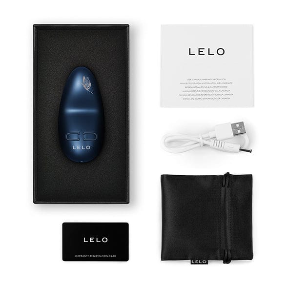 LELO - Nea 3 Vibrating Clit Massager (Alien Blue) -  Clit Massager (Vibration) Rechargeable  Durio.sg