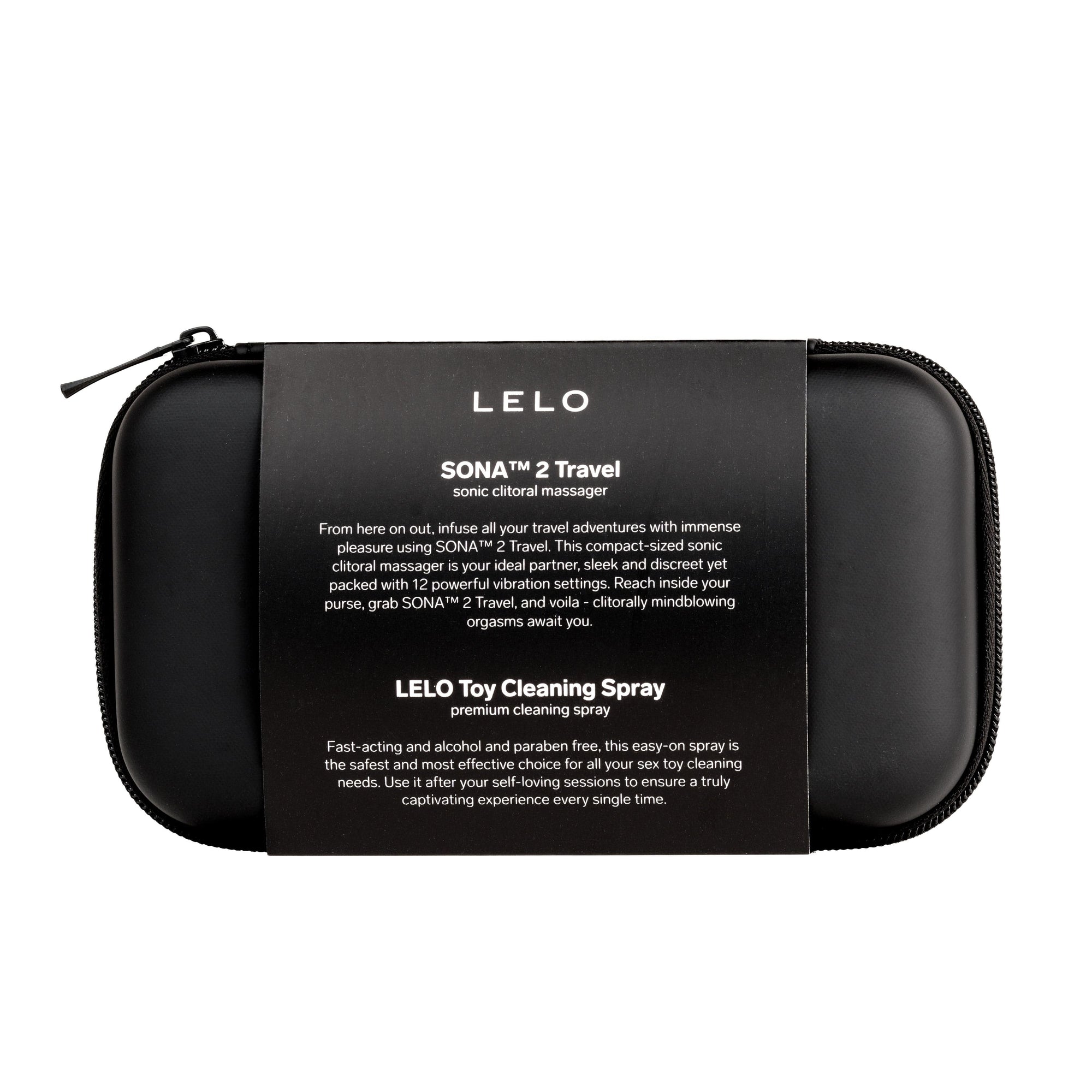 LELO - Pleasure On The Go Kit B Sona 2 Sonic Clitoral Massager with Pleasure Enhancing Serum -  Clit Massager (Vibration) Rechargeable  Durio.sg