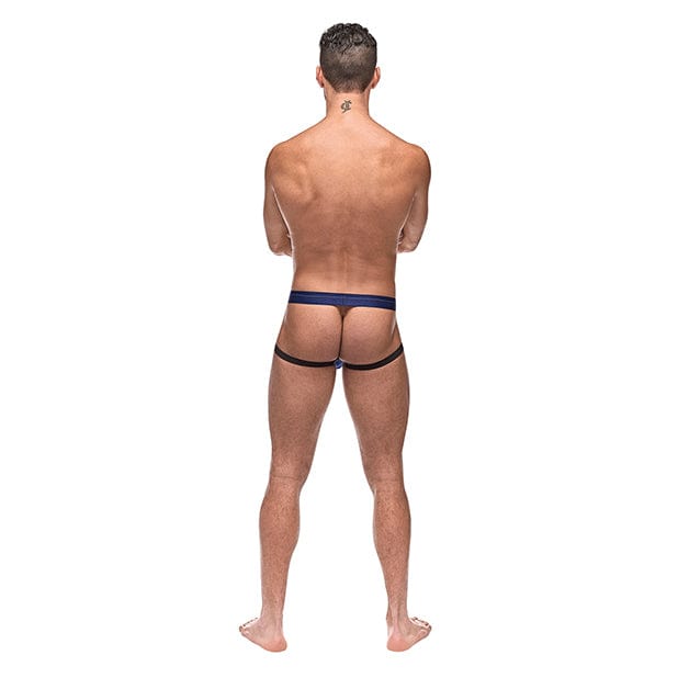 Male Power - Diamond Mesh Jock Underwear with Ring L/XL (Blue) -  Gay Pride Underwear  Durio.sg