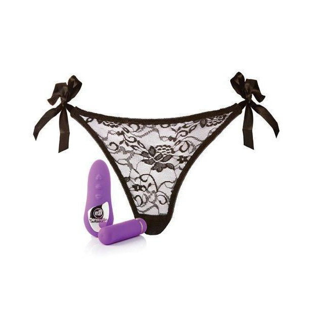 Adam & Eve Cheeky Panty with Rechargeable Bullet 