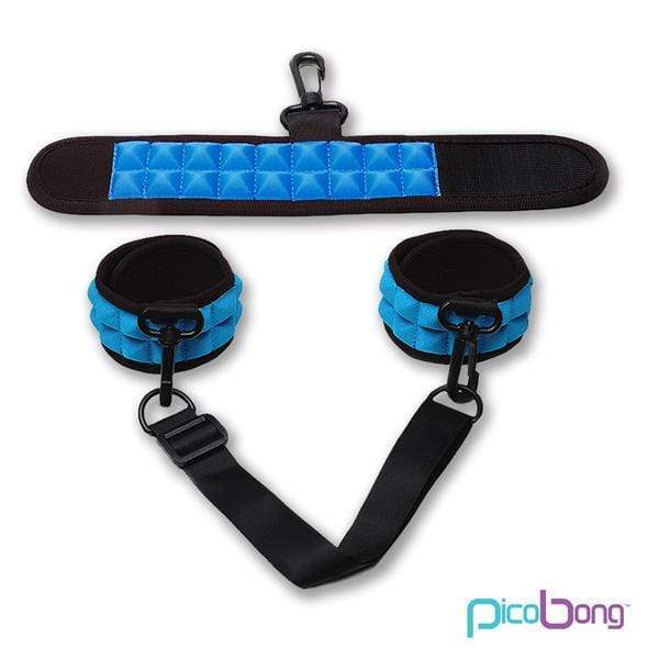 PicoBong - Resist No Evil Cuffs (Blue) -  Hand/Leg Cuffs  Durio.sg