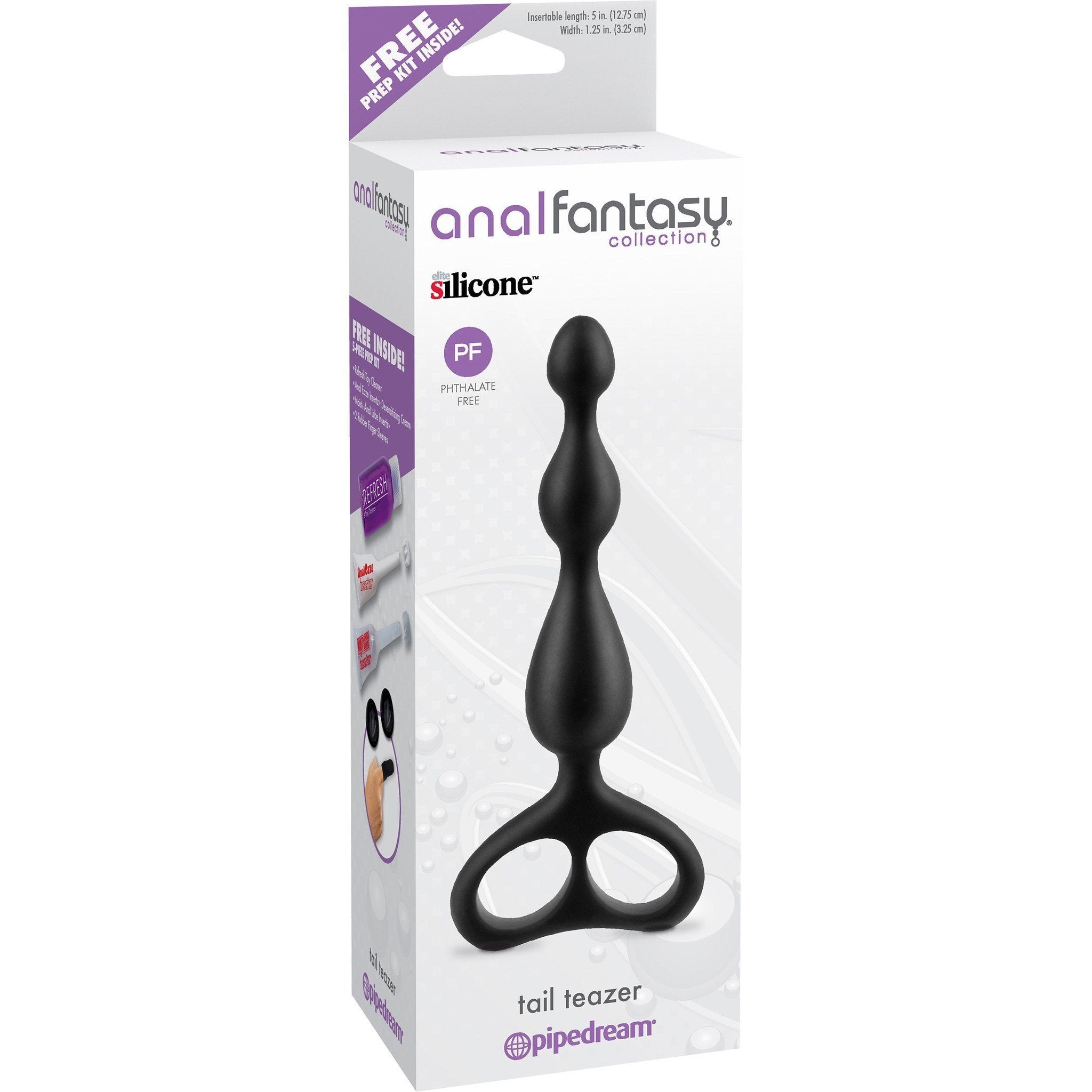 Durio.sg: Pipedream - Anal Fantasy Collection Tail Teazer (Black) Anal  Beads (Non Vibration)