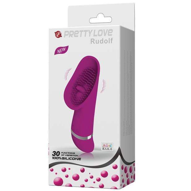 Pretty Love - Rudolf Licker 30 Function Clit Massager (Pink) -  Clit Massager (Vibration) Non Rechargeable  Durio.sg