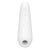 Satisfyer - Curvy 1+ App-Controlled Air Pulse Stimulator Vibrator (White) -  Clit Massager (Vibration) Rechargeable  Durio.sg