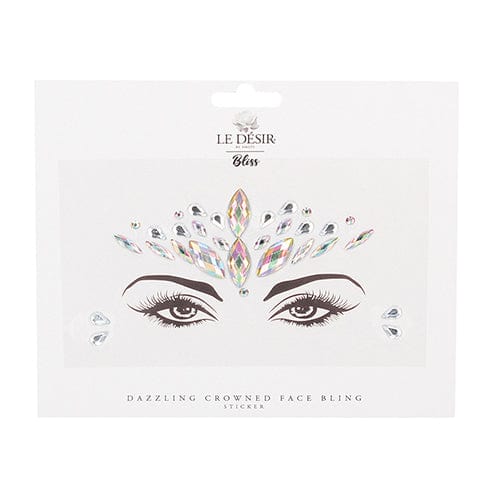 Shots - Le Desir Bliss Dazzling Crowned Face Bling Sticker Dressing Accessories O/S (Multi Colour) -  Clothing Accessories  Durio.sg