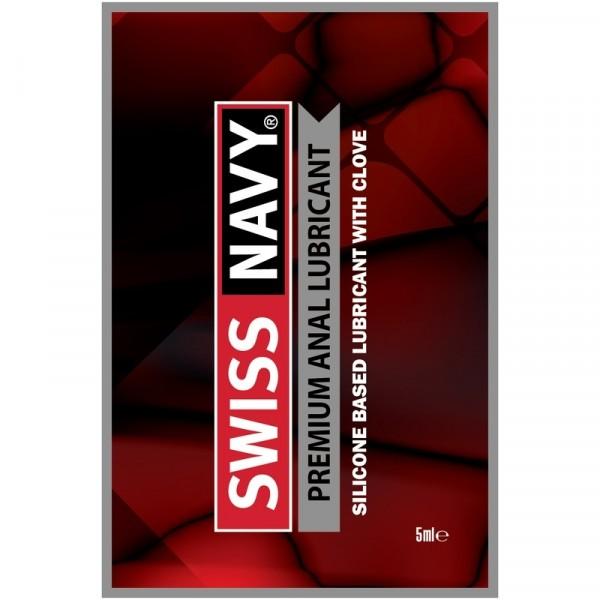 Swiss Navy - Premium Anal Silicone Based Lubricant 5ml -  Anal Lube  Durio.sg