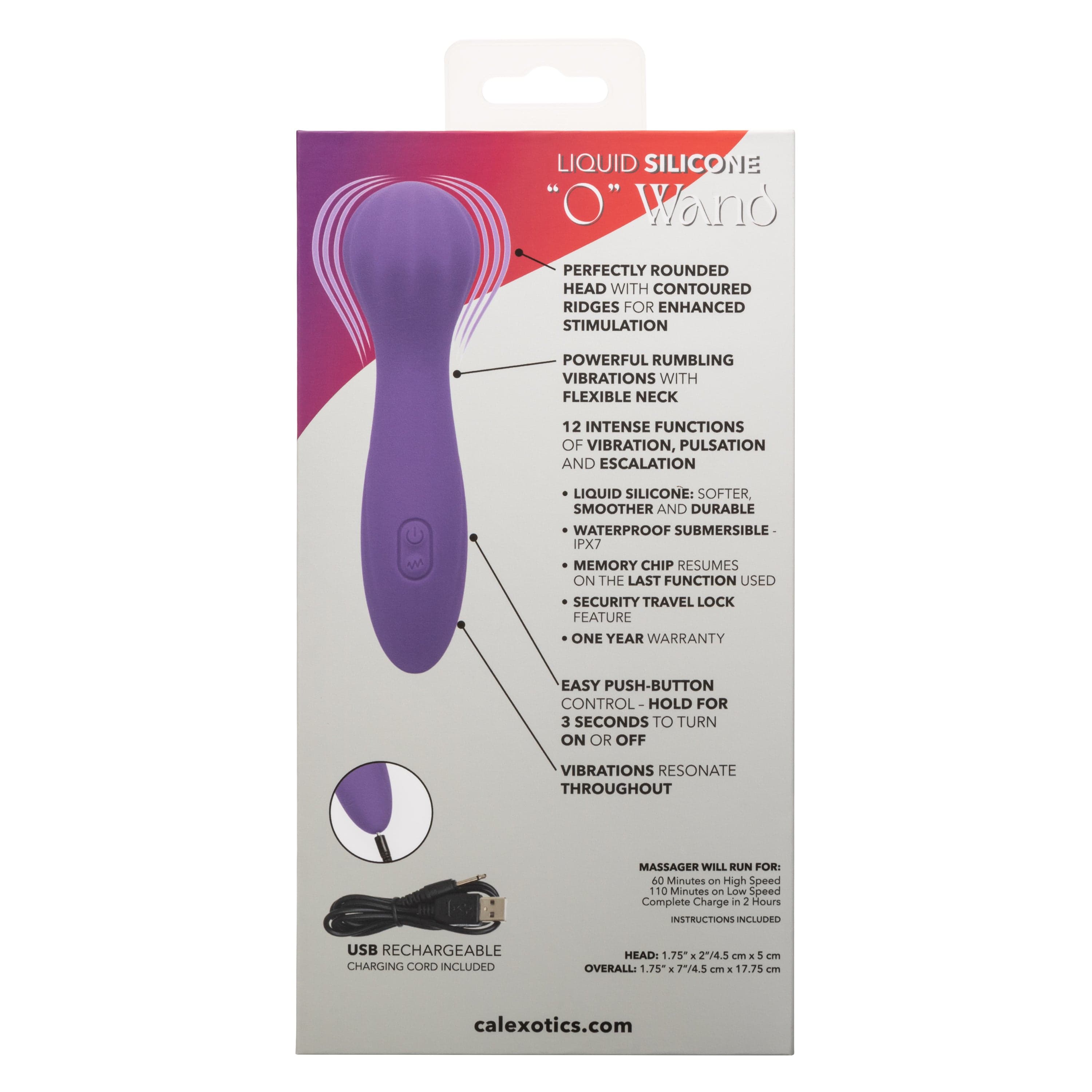 California Exotics Stella Liquid Silicone O Wand Massager